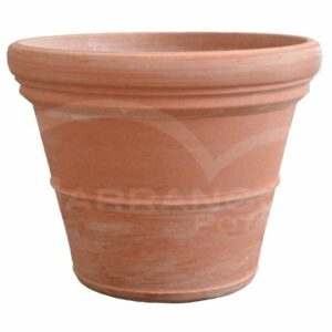 Vaso Liscio Toscano in Terracotta Chiara