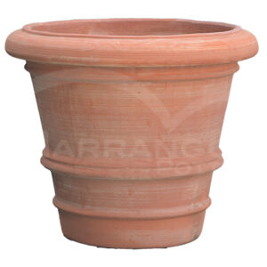 Vaso Liscio Imprunetino in Terracotta Chiara