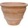 Conca Decorata in Terracotta Galestro