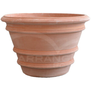 Vaso Toscano Liscio in Terracotta Chiara