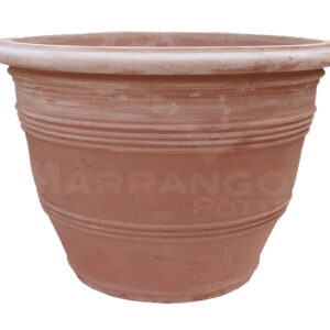 Conca Rigata in Terracotta Chiara
