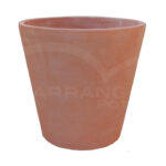 Vaso Liscio Alto in Terracotta Chiara
