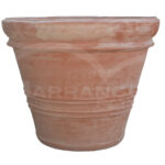 Vaso Liscio in Terracotta Chiara