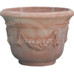Campana Festonata in Terracotta Chiara