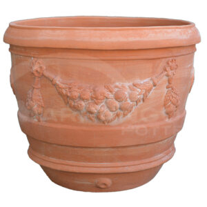 Barile Festonato in Terracotta Chiara