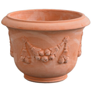 Campana Festonata in Terracotta Chiara