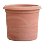 Cilindro Liscio Alto in Terracotta Chiara