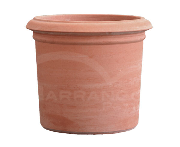 Cilindro Liscio Alto in Terracotta Chiara