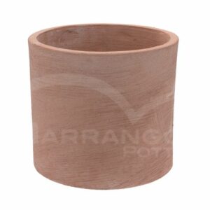 Cilindro Liscio Senza Bordo in Terracotta Chiara