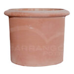 Cilindro Liscio in Terracotta Chiara