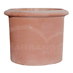 Cilindro Liscio in Terracotta Chiara