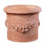 Cilindro Festonato in Terracotta Chiara