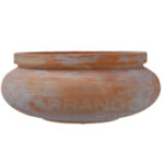 Ciotola Bombata in Terracotta Chiara