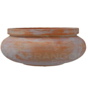 Ciotola Bombata in Terracotta Chiara