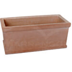 Cassetta Liscia 30x42h in Terracotta Chiara