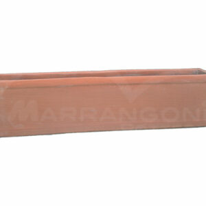Cassetta Balcone Liscia in Terracotta Chiara