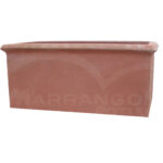 Cassetta LIscia in Terracotta Chiara