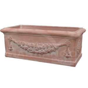 Cassetta Festonata in Terracotta Chiara