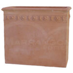 Cassetta Decorata in Terracotta Chiara