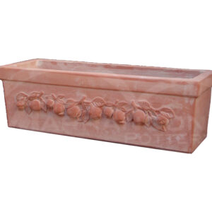 Cassetta con Frutta in Terracotta Chiara