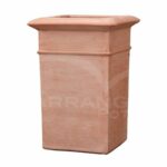 Pilone Liscio in Terracotta Chiara