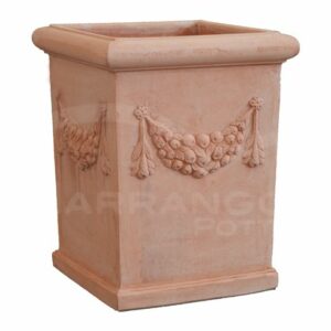 Pilone Festonato in Terracotta Chiara