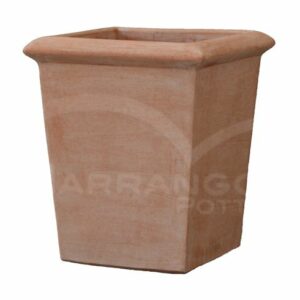 Pilone Liscio con Bordo in Terracotta Chiara