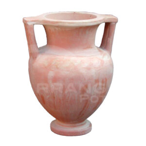 Anfora Liscia con Manici in Terracotta Chiara