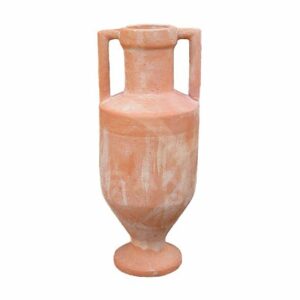 Anfora Liscia con Manici in Terracotta Chiara