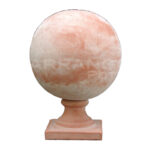 Sfera Colonna in Terracotta Chiara