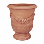 Vaso Anduze in Terracotta Chiara