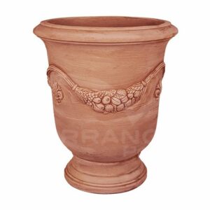 Vaso Anduze in Terracotta Chiara