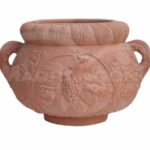 Coppa Vendemmiale in Terracotta Chiara