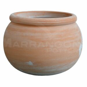 Cachepot Bocca Larga in Terracotta Chiara