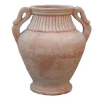 Vaso Etrusco in Terracotta Chiara