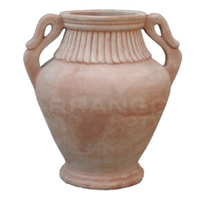 Vaso Etrusco in Terracotta Chiara