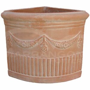 Angolo Festonato in Terracotta Chiara