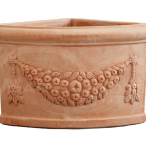 Angolo Festonato in Terracotta Chiara
