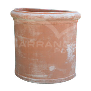 Semicerchio Liscio in Terracotta Chiara
