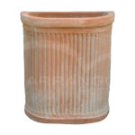 Semicerchio Rigato in Terracotta Chiara