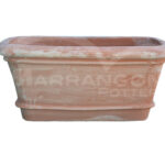 Cassetta Ovale Liscia in Terracotta Chiara