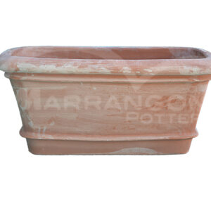 Cassetta Ovale Liscia in Terracotta Chiara