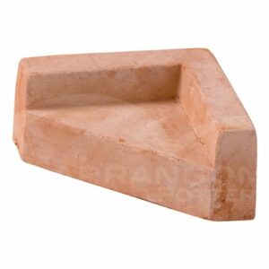 Piedino per Vasi Quadrati in Terracotta Chiara