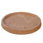 Sottovaso in Terracotta Chiara