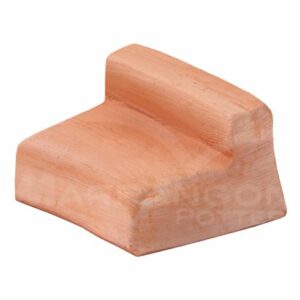 Piedino per Vasi Rotondi in Terracotta Chiara