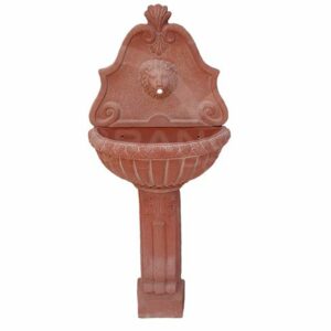 Fontana Decorata in Terracotta Chiara