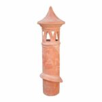 Comignolo Rotondo in Terracotta Chiara